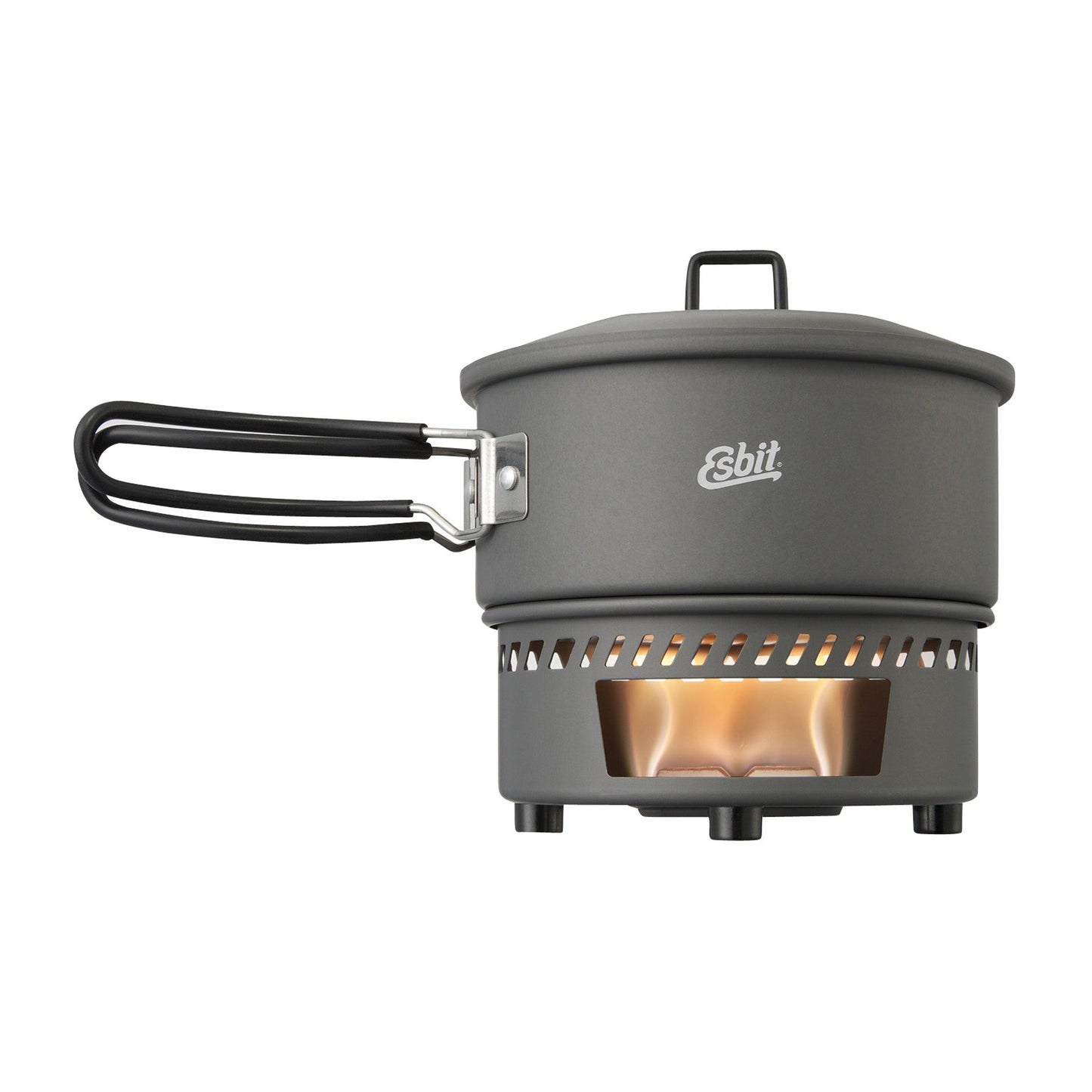 Set de cuisson combustible sec 1 L anthracite