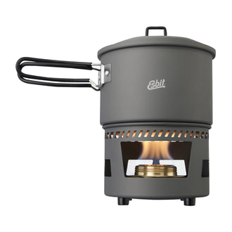 Set de cuisson à alcool 1.5 L anthracite