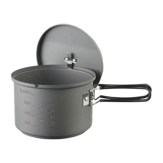 Set de cuisson à alcool 1,5 L aluminium anodisé dur