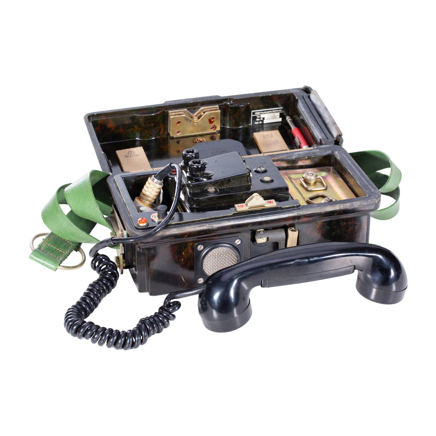 Téléphone militaire  avec accessoires et coffret comme neuf