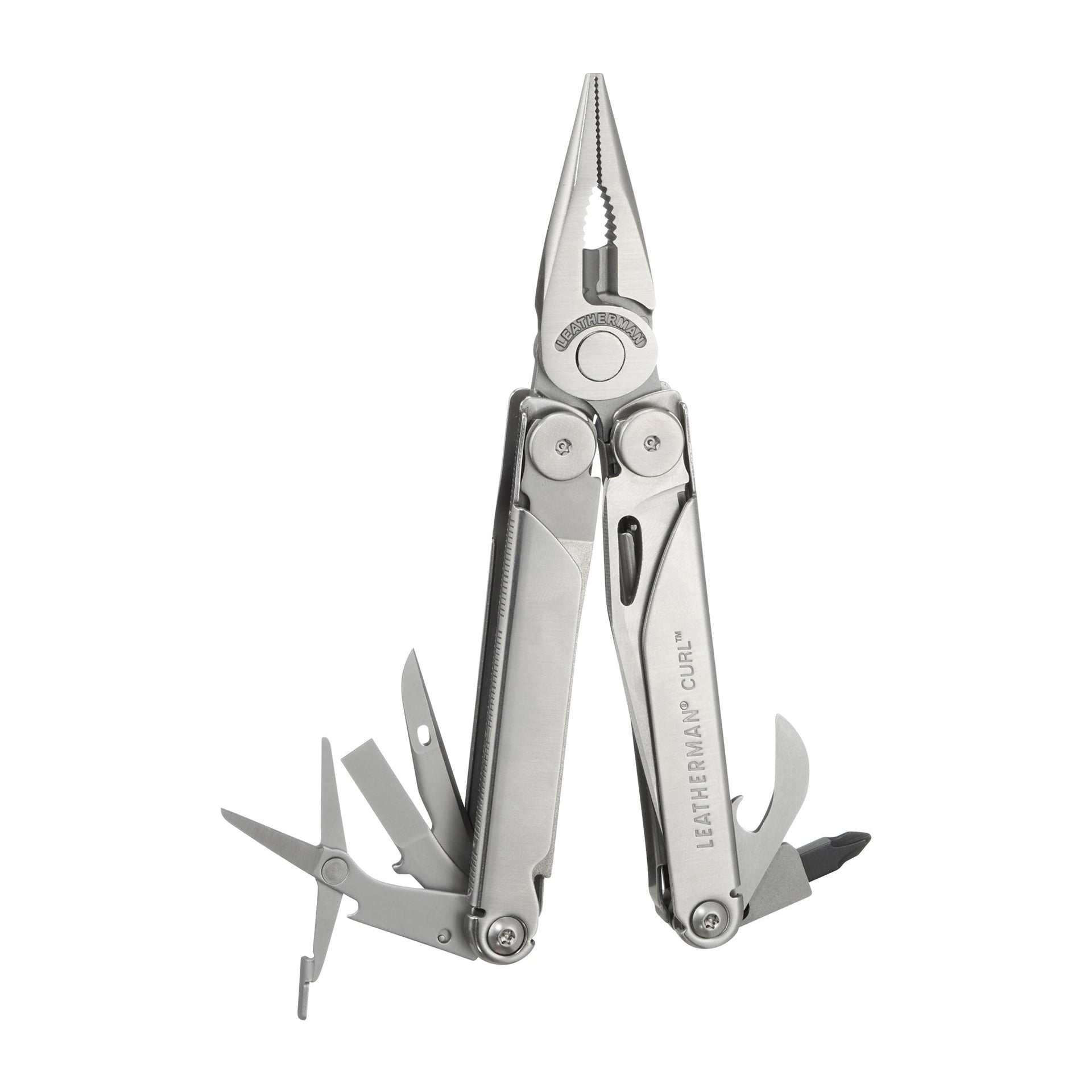 Pince multifonctions Curl argenté