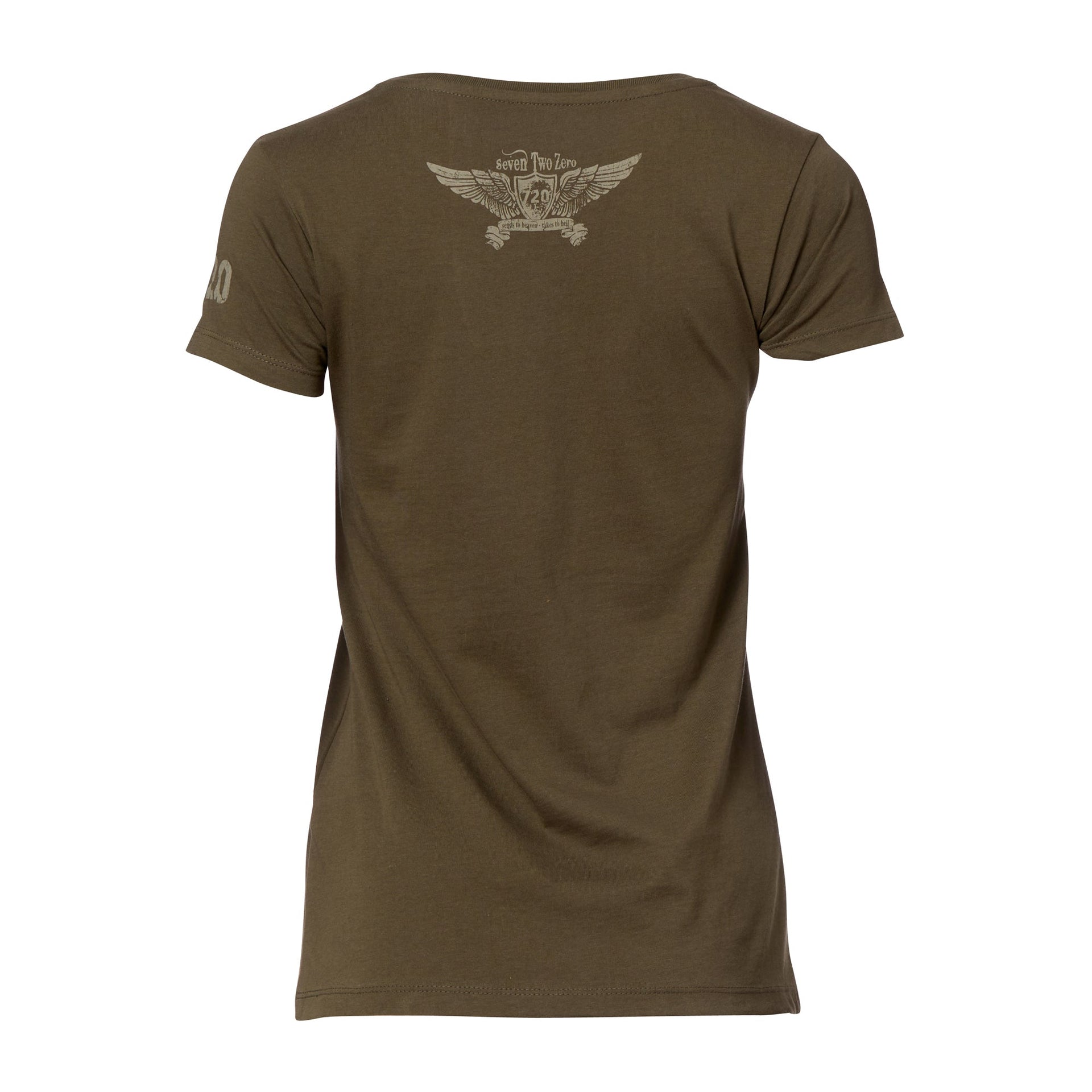 T-Shirt Don't tread on me army femmes