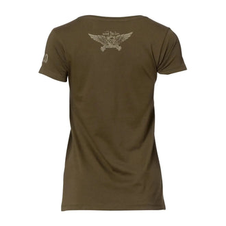 T-shirt Don't tread on me army femme