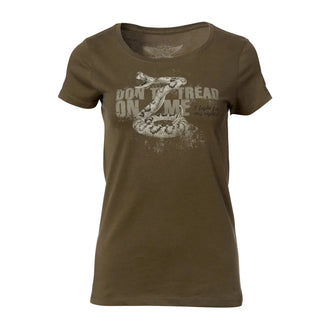 T-shirt Don't tread on me army femme