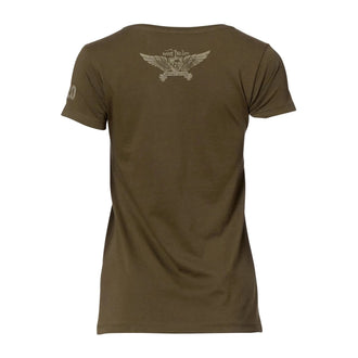 T-shirt Don't tread on me army femme