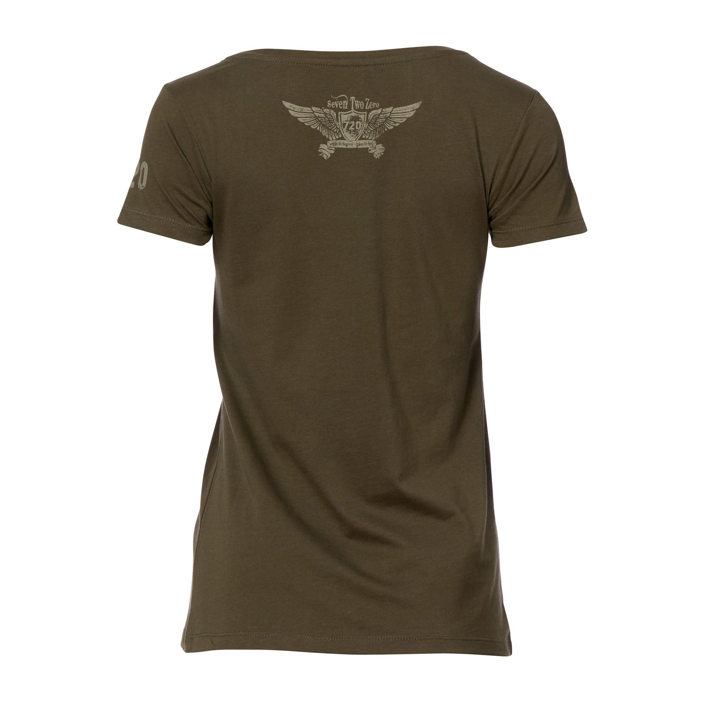 T-Shirt Bushcraft Wilderness Survival army femmes
