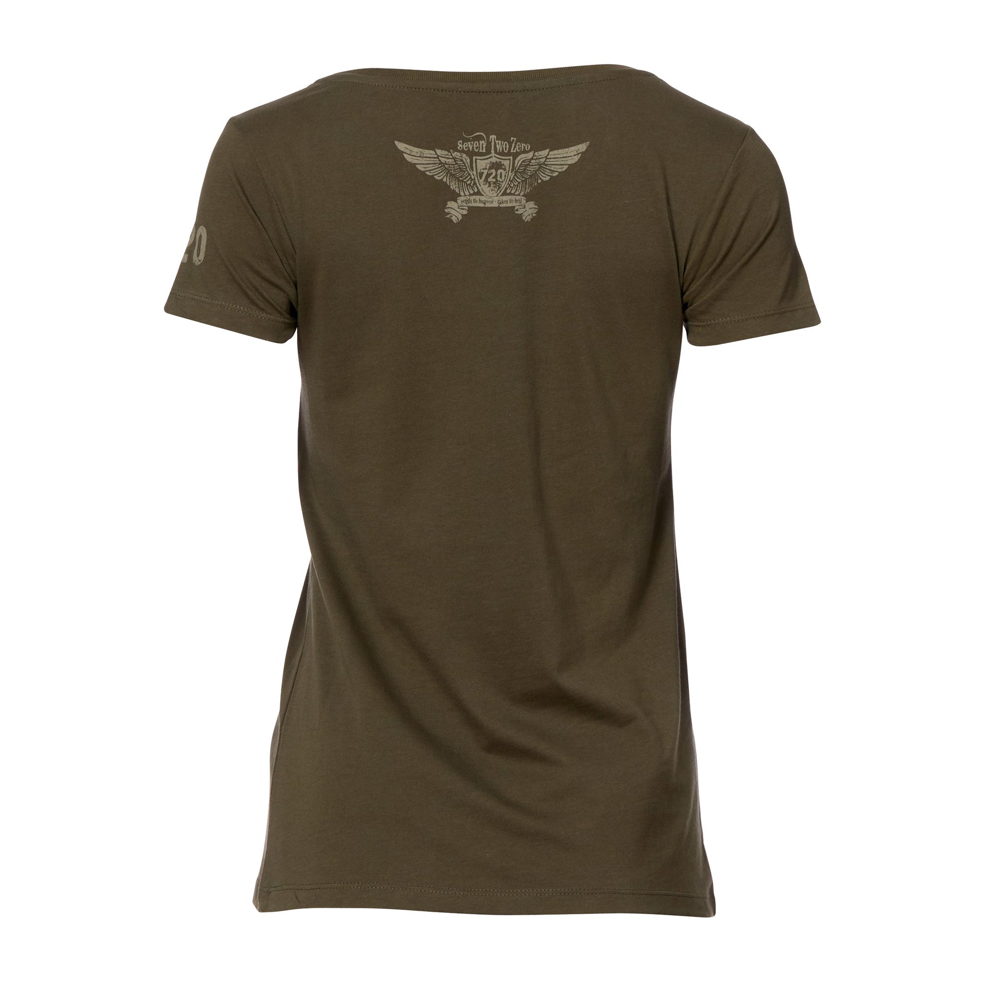 T-Shirt Bushcraft Wilderness Survival army femmes