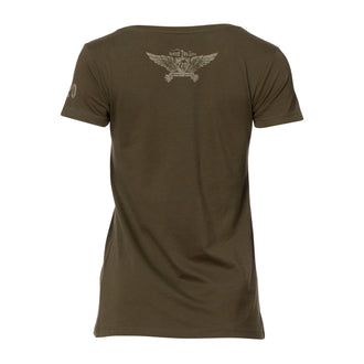 T-Shirt Bushcraft Wilderness Survival army femmes