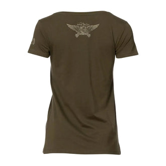 T-shirt Bushcraft Wilderness Survival army femmes
