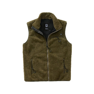 Veste sans manches en polaire teddy