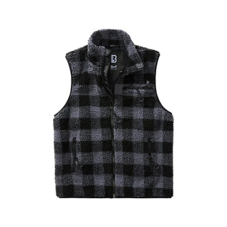 Veste sans manches en polaire teddy