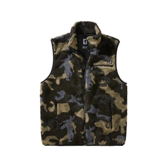 Veste sans manches en polaire teddy