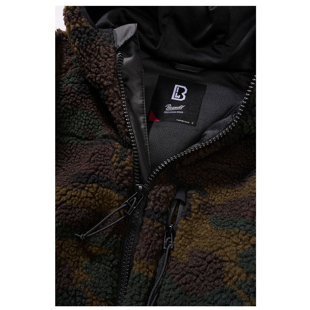 Veste polaire à capuche  femme