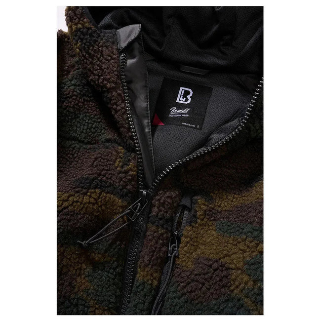 Veste Teddyfleece Jacket Hood femmes