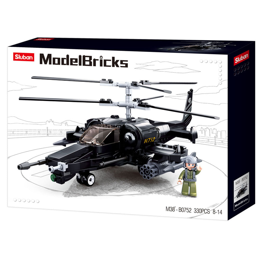 Jeu de construction Hélicoptère de combat M38-B0752