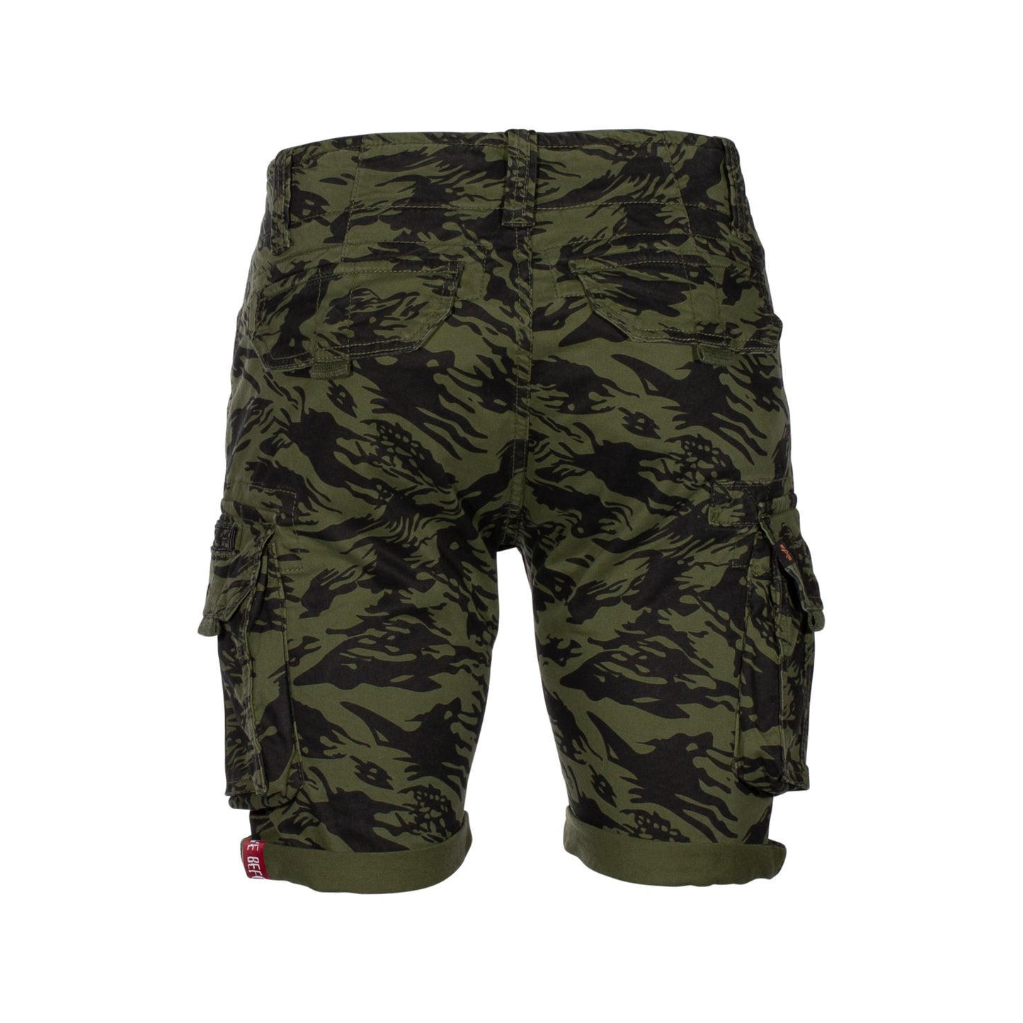 Short Crew Camo brushstroke green