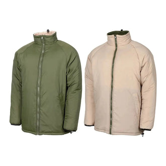 Veste thermique britannique réversible olive / kaki