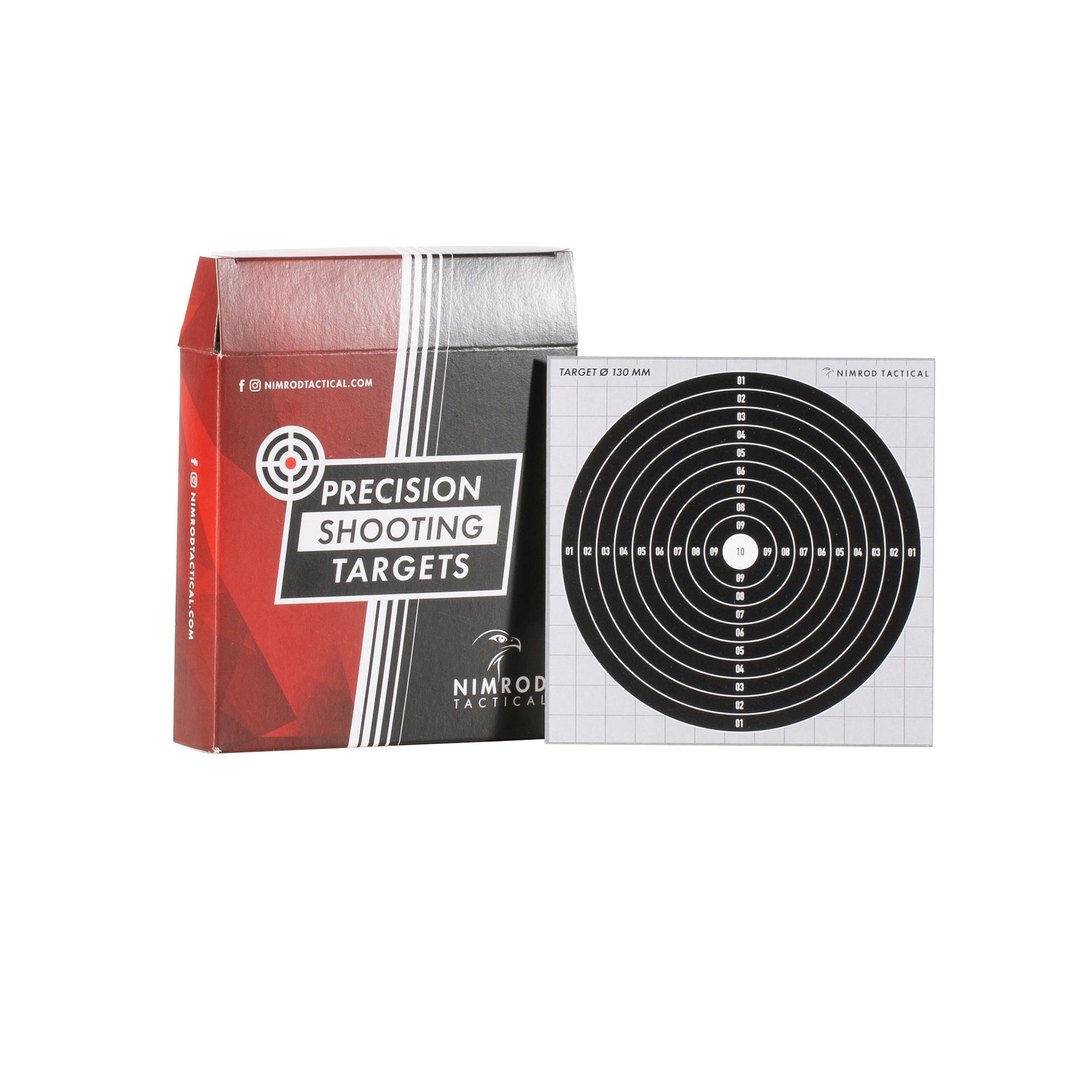 Nimrod Cibles Shooting Target 100 pcs blanc