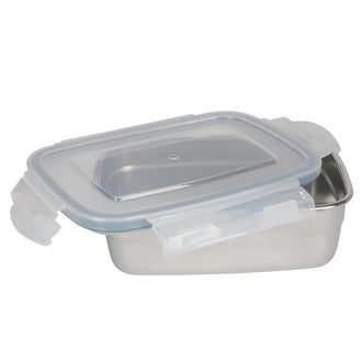 Boîte repas acier inoxydable 1.8 L argenté