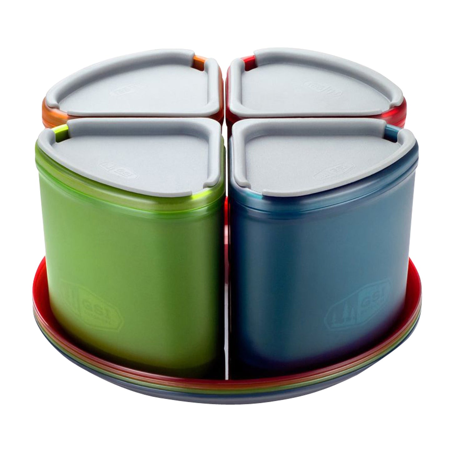 Kit vaisselle Infinity Compact multicolore