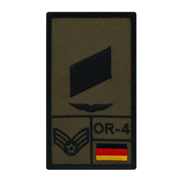Patch grade Korporal Luftwaffe gauche
