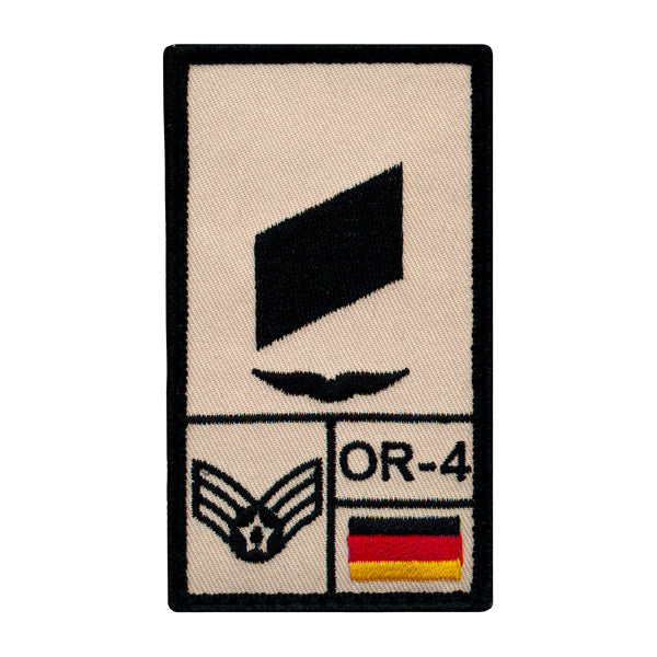 Patch grade Korporal Luftwaffe gauche