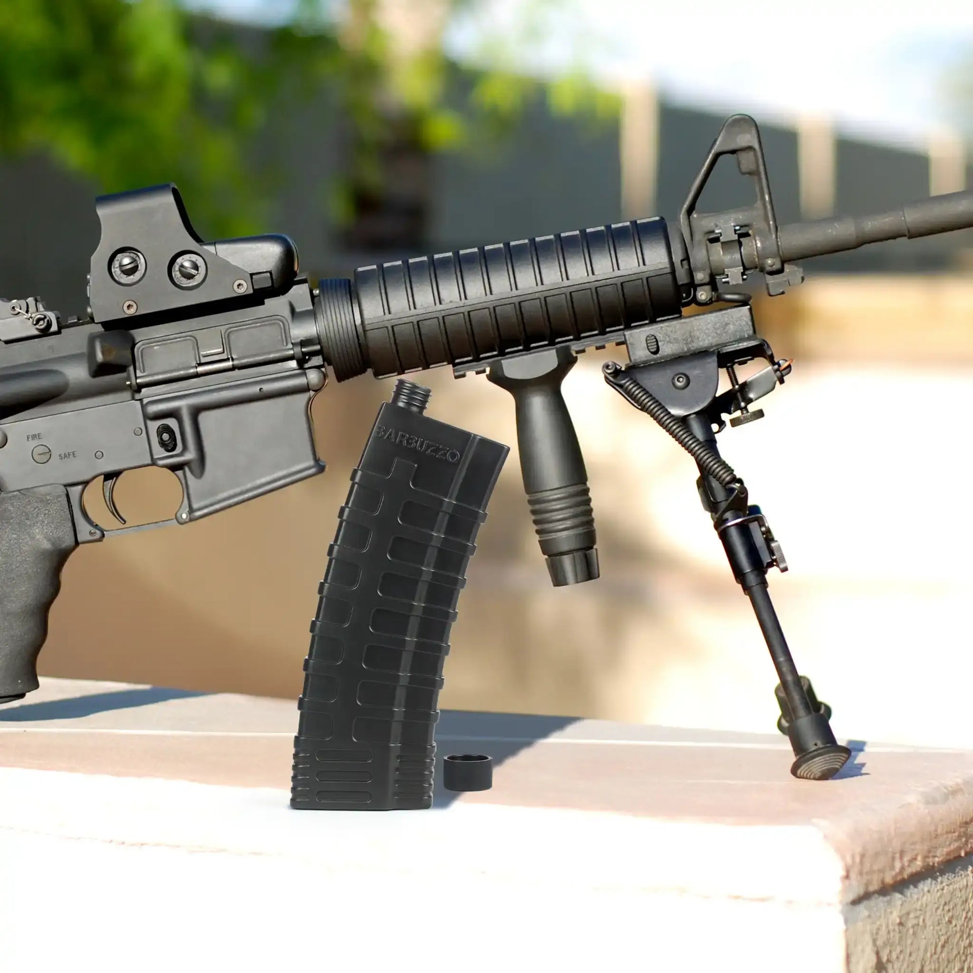 Caliber Gourmet Flachmann AR-Magazin schwarz - ASMC