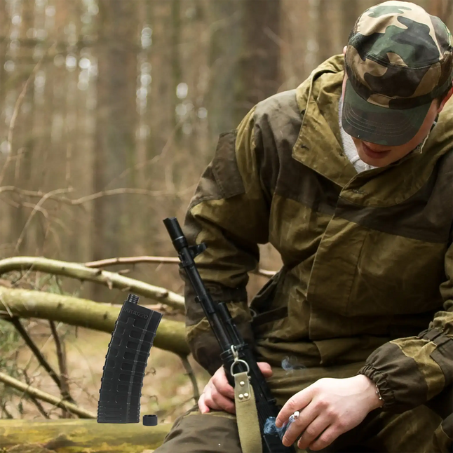 Caliber Gourmet Flachmann AR-Magazin schwarz - ASMC