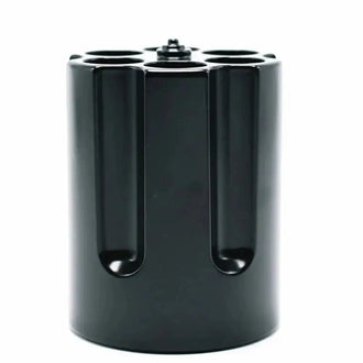 Porte-stylo barillet de revolver noir