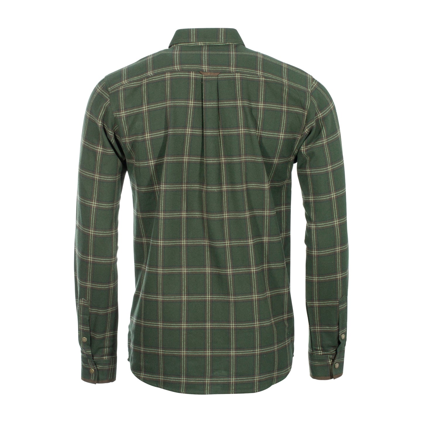 Chemise Prestwick Exclusiv mossgreen dark brown