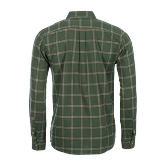 Chemise Prestwick Exclusiv mossgreen dark brown