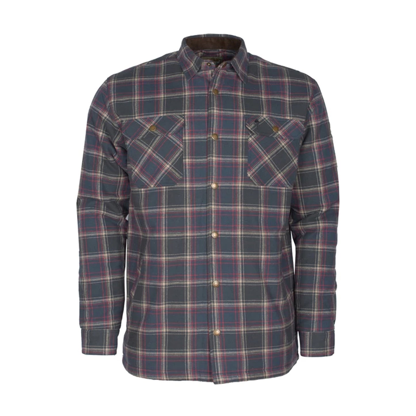 Chemise flanelle Finnveden  terracotta