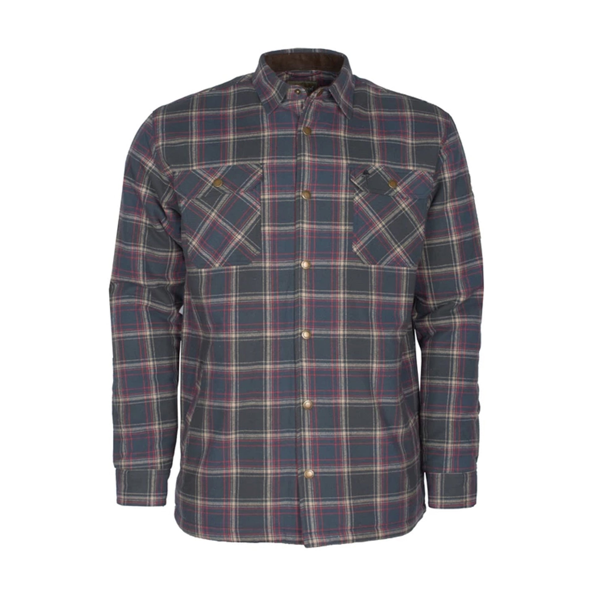 Chemise flanelle Finnveden  terracotta