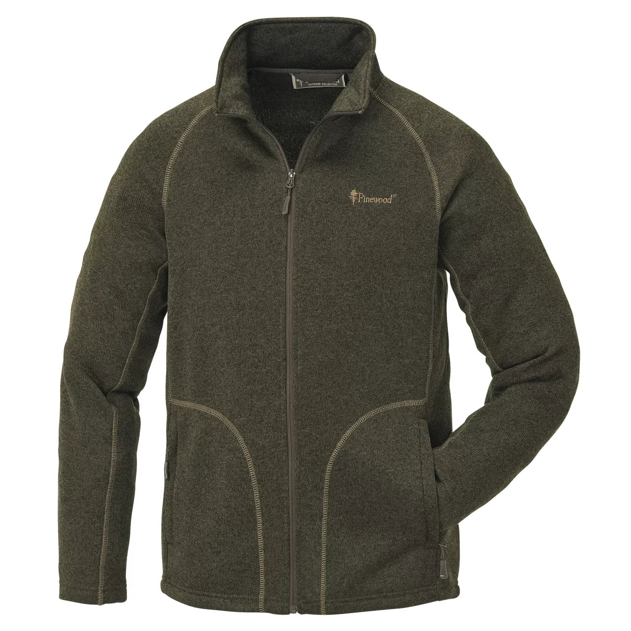 Veste tricotée Gabriel Fleece  chiné