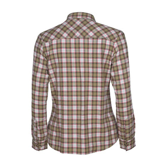 Chemisier flanelle Felicia  blanc femmes
