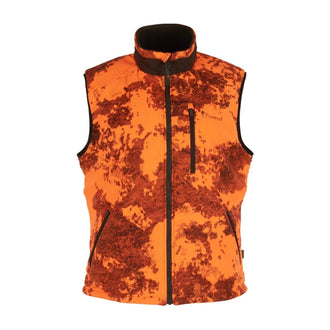 Gilet Smaland Camou mid green terracotta