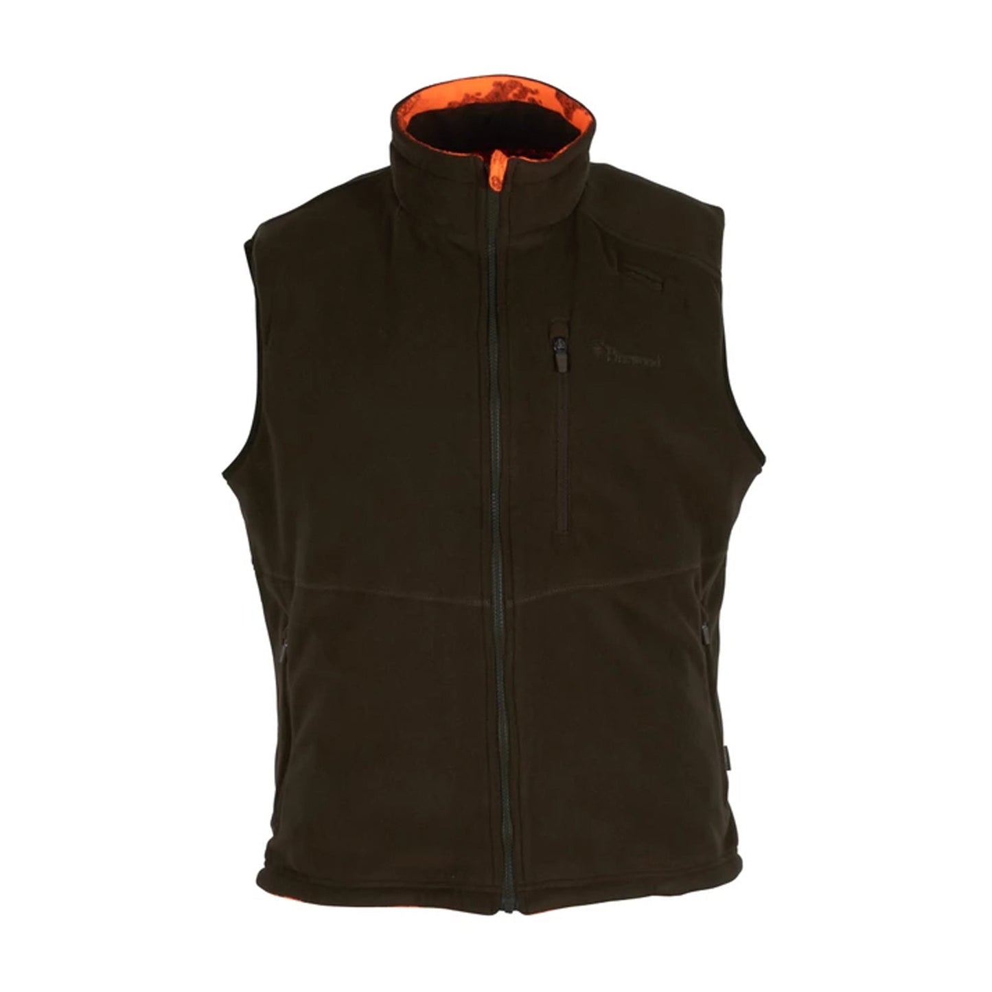 Gilet Smaland Camou mid green terracotta