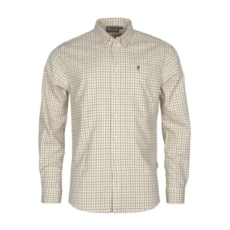 Chemise à manches longues Nydala Grouse offwhite vert