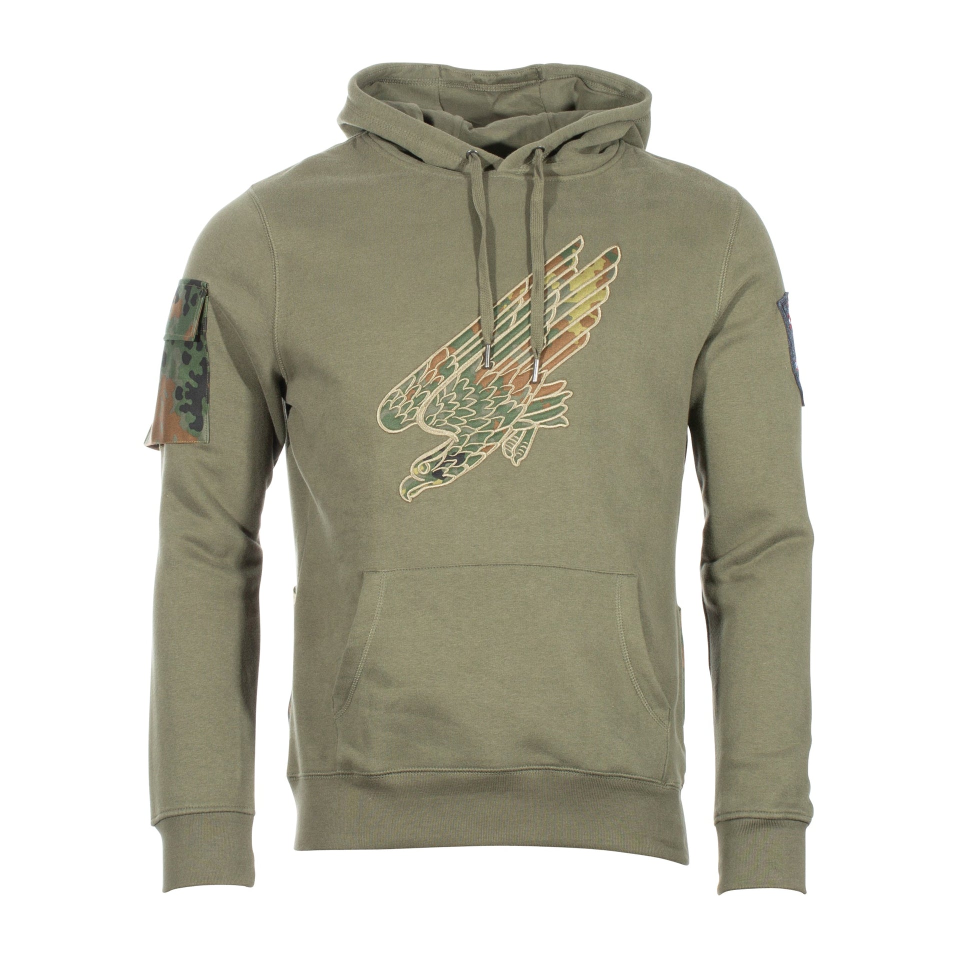 Pull à capuche Bundeswehr aigle