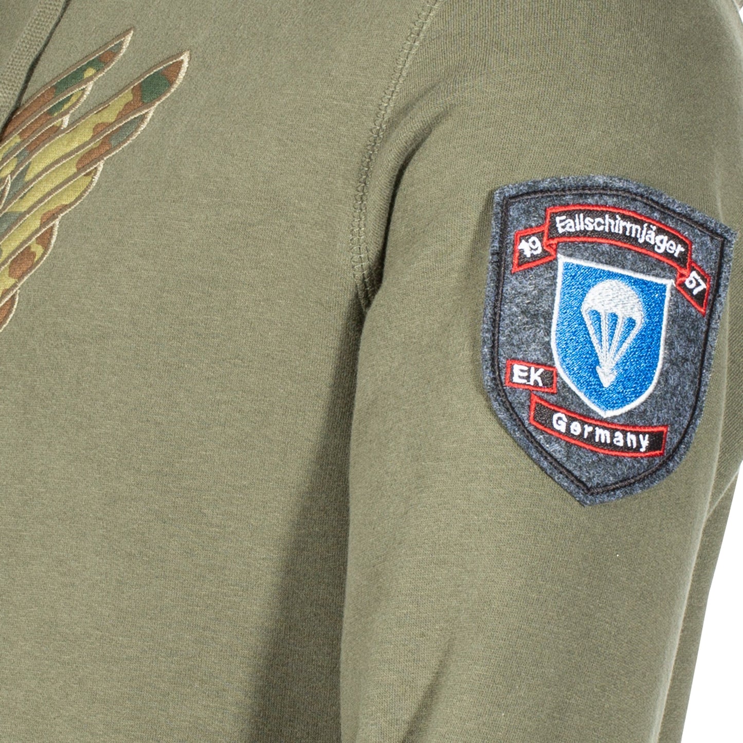 Pull à capuche Bundeswehr aigle
