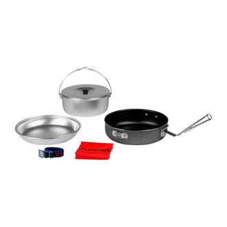 Kit de camping 124-T argenté