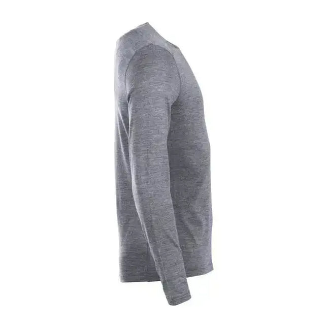 T-shirt manches longues 200 Oasis Thermo gritstone heather
