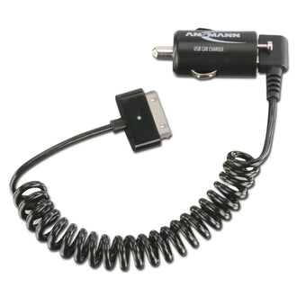 Chargeur USB pour voiture & câble spiralé Apple® 2,1 A