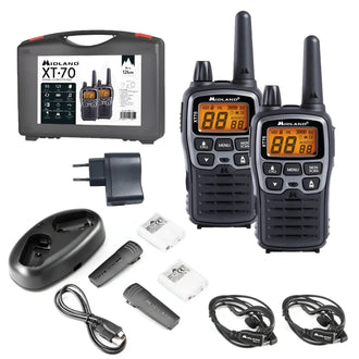 Talkie-walkie XT70 Adventure en valise