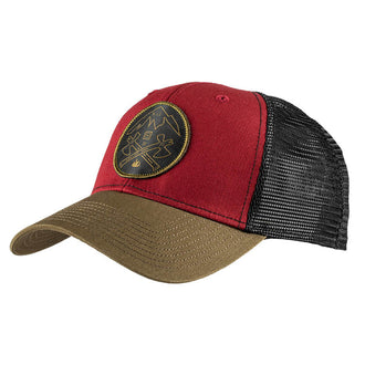 5.11 Casquette Crossed Axe Mtn Trucker rouge