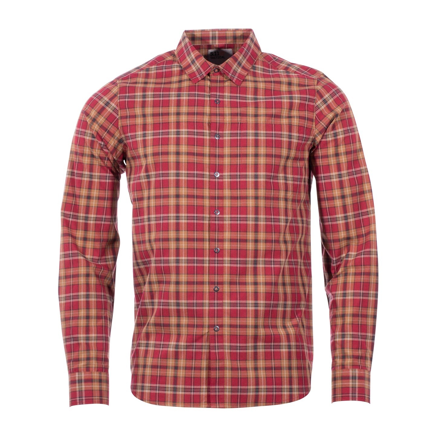 5.11 Chemise Plaid Igor cordovan red plaid