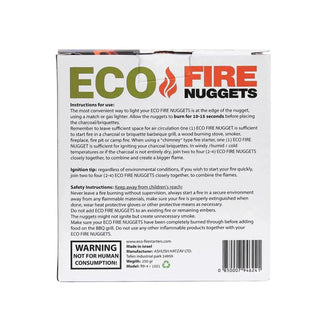 Allume-feu nuggets, lot de 24
