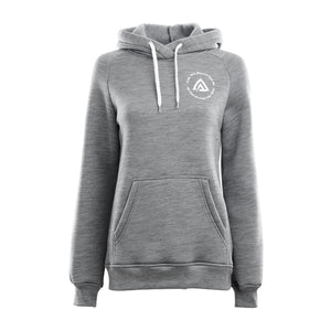 Pull à capuche FleeceWool grey melange femmes