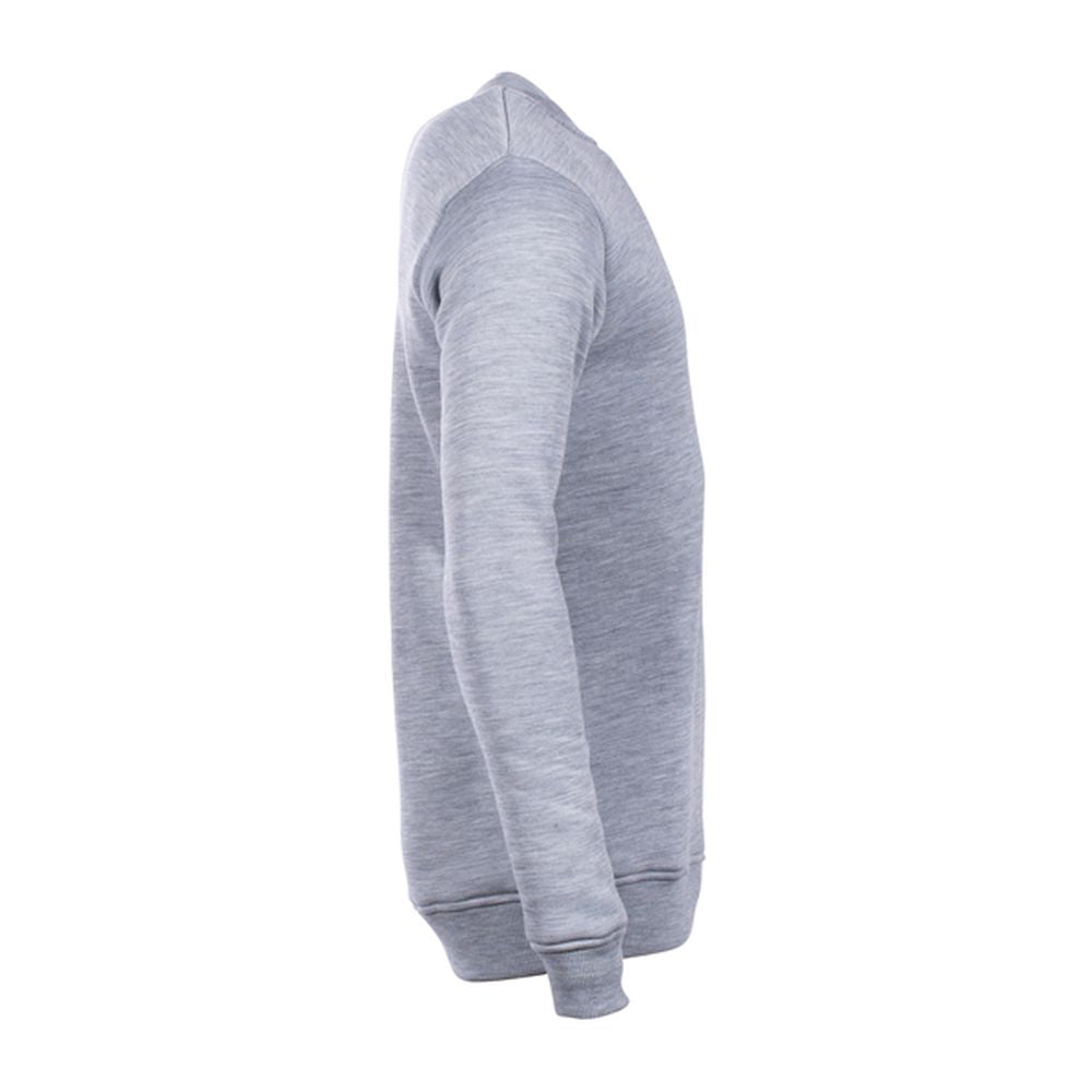 Pull FleeceWool Crew Neck grey melange