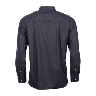 Chemise LeisureWool ReBorn dark grey melange
